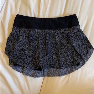 lululemon athletica quick pace skirt size 6